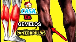 COMO SACAR *PANTORRILLAS* - "GEMELOS" GRANDES en Poco Tiempo (SIN MATERIAL) @RIDUFITNESS