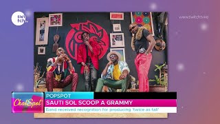 SAUTI SOL scoop GRAMMY -  Band revived recognition for producing twice as tall