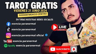 Esencia Paranormal Maestro Angel Cordoba TAROT LIVE 21 Junio 2024