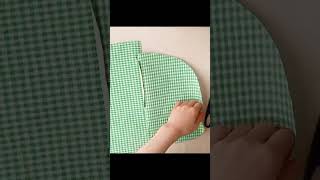 【縫製】シームポケットの縫い方.袋縫いタイプ.洋裁.sewing.ソーイング #shorts