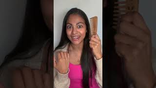 ❌ STOP USING PLASTIC COMBS ON YOUR HAIR ❌ #shorts #ytshorts #hairgrowth