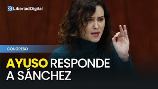 Ayuso exige a Sánchez que “saque sus manazas del Poder Judicial”