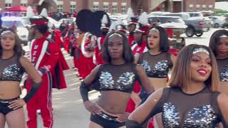 2021 WSSU Rams Homecoming Red Sea of Sound Stadium Exit March