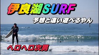 予想と違い遊べる伊良湖野波