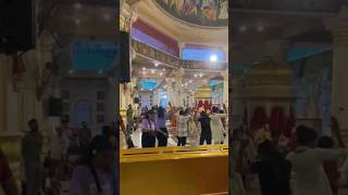 Shree Radha Govind Temple            #ahmedabad #iskcon #devotees  #dance #spiritual #youtubeshort