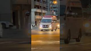 茶屋町方面に向かう救急車 🚑 大阪市消防局