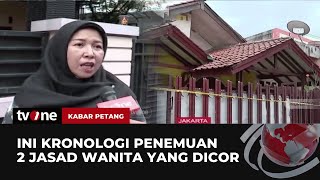 Ibu RT Ceritakan Kronologis Penemuan Dua Jenazah Wanita yang Dicor | Kabar Petang tvOne