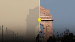 air pollution in delhi | #facts #airpollution #delhi #youtubeshorts #shorts