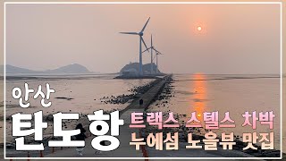 노을 맛집 누에섬과 차박의 성지 탄도항 스텔스 차박🚗🏝🍺Tando Port Stealth auto camping