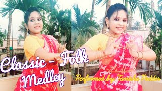 Classi - Folk Medley | Durga Sohay | Timir Biswas | Iman Chakraborty | Dance Cover | Tanisha Podder