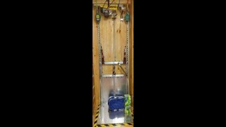 DIY Home Elevator Lift Dumbwaiter Attic Lift  GARAGE lift