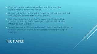 [CSC317] Multiple-Precision Integer Division