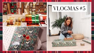 VLOGMAS #5 - karácsonyi \u0026 MIKULÁS zsákmány + első ajándék csomagolás | Kata Baumgartner