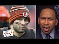 Stephen A. can't believe Kevin Stefanski called Baker Mayfield an 'accurate' QB | First Take