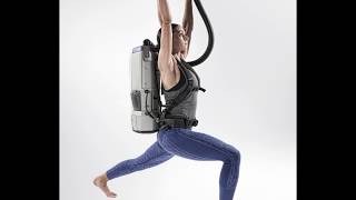 Go Ergo, Wearing the FlexFit® Articulating Harness - ProTeam Backpack Vacuums