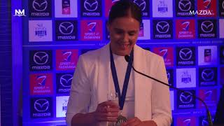 AFLW Season 7 Best \u0026 Fairest: Champion Jasmine Garner's speech (December 8, 2022)