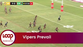 Vipers Prevail