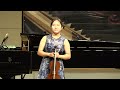 grand prize 2024 string category iii violin concerto in e minor op. 64 1st mvt seaena kim