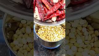 Roasted Chana Dal Mirchi Powder | పప్పుల పొడి తయారీ | Putnala podi | shorts | cooking shorts