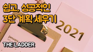 2021년 계획 세울 때 알아두면 좋은 3단 변화의 사다리 | 래더, 벤 티글러