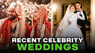 Recent Celebrity Weddings That Will Leave You SPEECHLESS