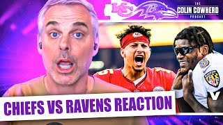 Chiefs-Ravens Reaction: Mahomes reaches Super Bowl, Lamar & Harbaugh "collapse" | Colin Cowherd NFL
