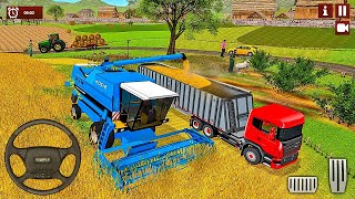 Harvester Tractor Farming Simulator 2022 - Real Tractor Driving - Android Gameplay
