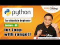 Python for loop with range() function | range() Function in python | Python Tutorial - #Lecture60