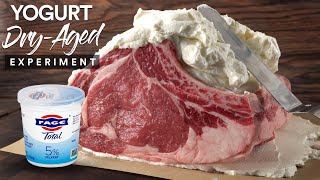 I Dry-Aged Steaks in Yogurt for 35 Days and this happened!
