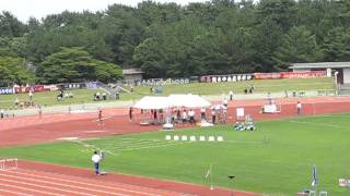 2011年8月20日九州選手権『女子４00H』予選1組