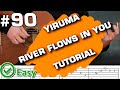 Yiruma, 이루마   River Flows in You acoustic guitar tutorial tabs (guitarclub4you)