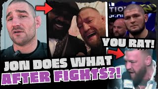 Sean Strickland MOCKS Jon Jones! Conor McGregor LOSES IT + Khabib Nurmagomedov WEIGHS IN! UFC 312