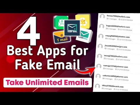 4 — Лучшие новые приложения для временной электронной почты | Безлимитный Gmail Kaise Banaye | TECH Light