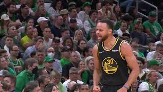 STEPH CURRY MOCKS JAYLEN BROWN & BOSTON. YELLS TO THE FANS "I OWN THIS PLACE"