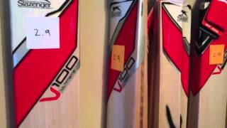 2013 Slazenger bats