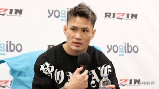 金太郎　試合後インタビュー / Yogibo presents RIZIN.33