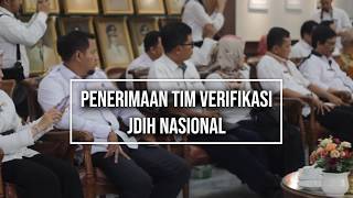 Penerimaan TIM Verifikasi JDIH Nasional