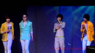 [FANCAM] 110809 B1A4 SG SHOWCASE - ONLY LEARNED BAD THINGS