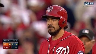 Rendon opens the scoring with RBI single