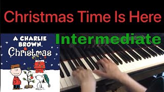 Intermediate Christmas Jazz Piano Music | Christmas Time is Here - Charlie Brown