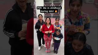 Hilarious childhood Lohri stories🔥 || Funny festive vibes🤣|| #shorts #lohri #fastival #viral #comdey