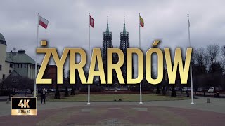 Żyrardów | Zima 2022 | Spacer po Żyrardowie | Binaural Audio 🎧 [4k]