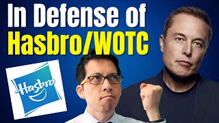 Defending Hasbro/WOTC's stance against bigotry and fascist Elon Musk (the D&D Twitter/X controversy)