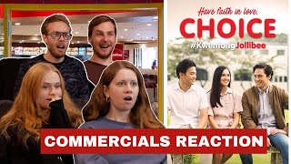 Canadians React to Jollibee Commercials: Choice & Perfect Pair