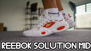 REEBOK SOLUTION MID | SNEAKER UNBOXING, REVIEW AND ON FEET