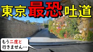 【吐道♦/トラウマ級の東京の抜け道に突撃した結果…】東京都道186号 高月楢原線【八王子市/高尾街道】