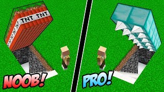 JEBAKAN RAHASIA NOOB VS JEBAKAN RAHASIA PRO PALING MEMATIKAN YANG ADA DI DUNIA MINECRAFT!