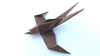 Origami Swallow Tutorial (2023)