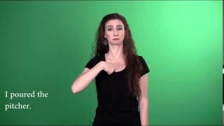 Sign Language - Level 1: Classifier predicates showing instrument to indicate movement