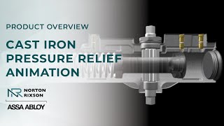Cast Iron Pressure Relief Animation | Norton Rixson Door Controls